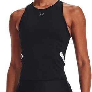 NEW! Under Armour Women's Mesh Black Tank Top Size XS NWT